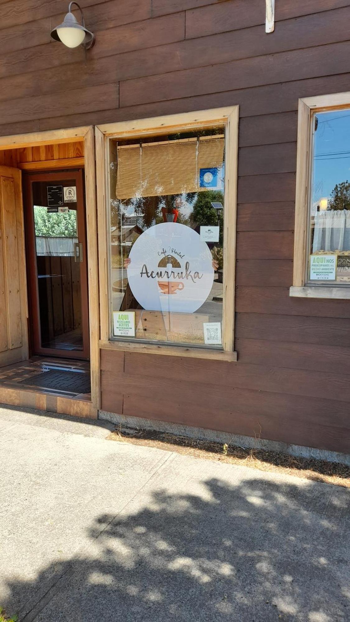 Cafe & Hostal Acurruka Curacautin Luaran gambar